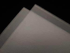 prismatic diffuser for led milky matt made in taiwan PS PMMA